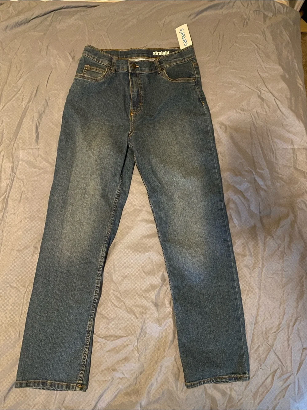 Carter's Straight Leg Dark Blue Boys Jeans